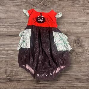 RicRac & Ruffles Halloween Spider Bubble